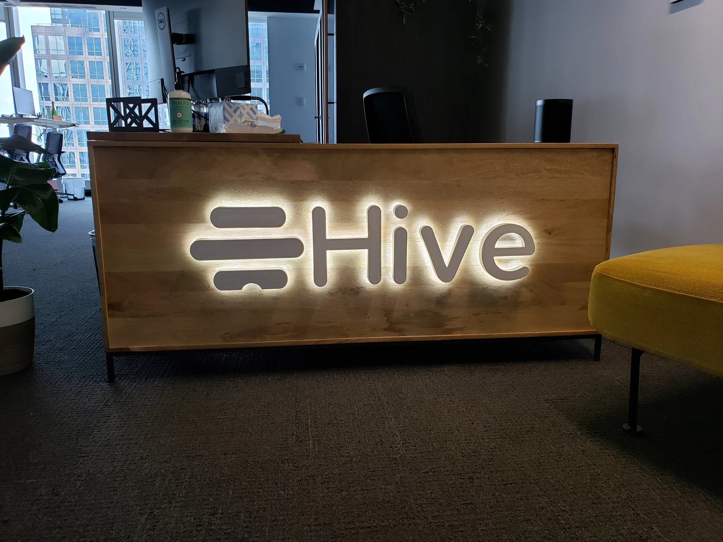 Reception Brand Wall